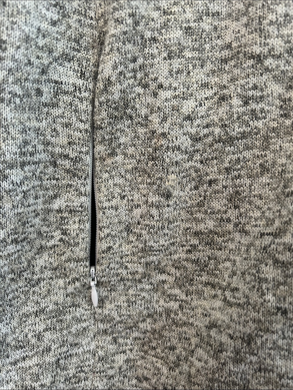 Magellan Outdoors womens Grey Quarter-Zip Sweater - Picture 3 of 3